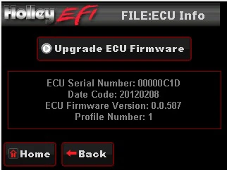 HOLLEY EFI 3.5 TOUCH SCREEN LCD - Image 12