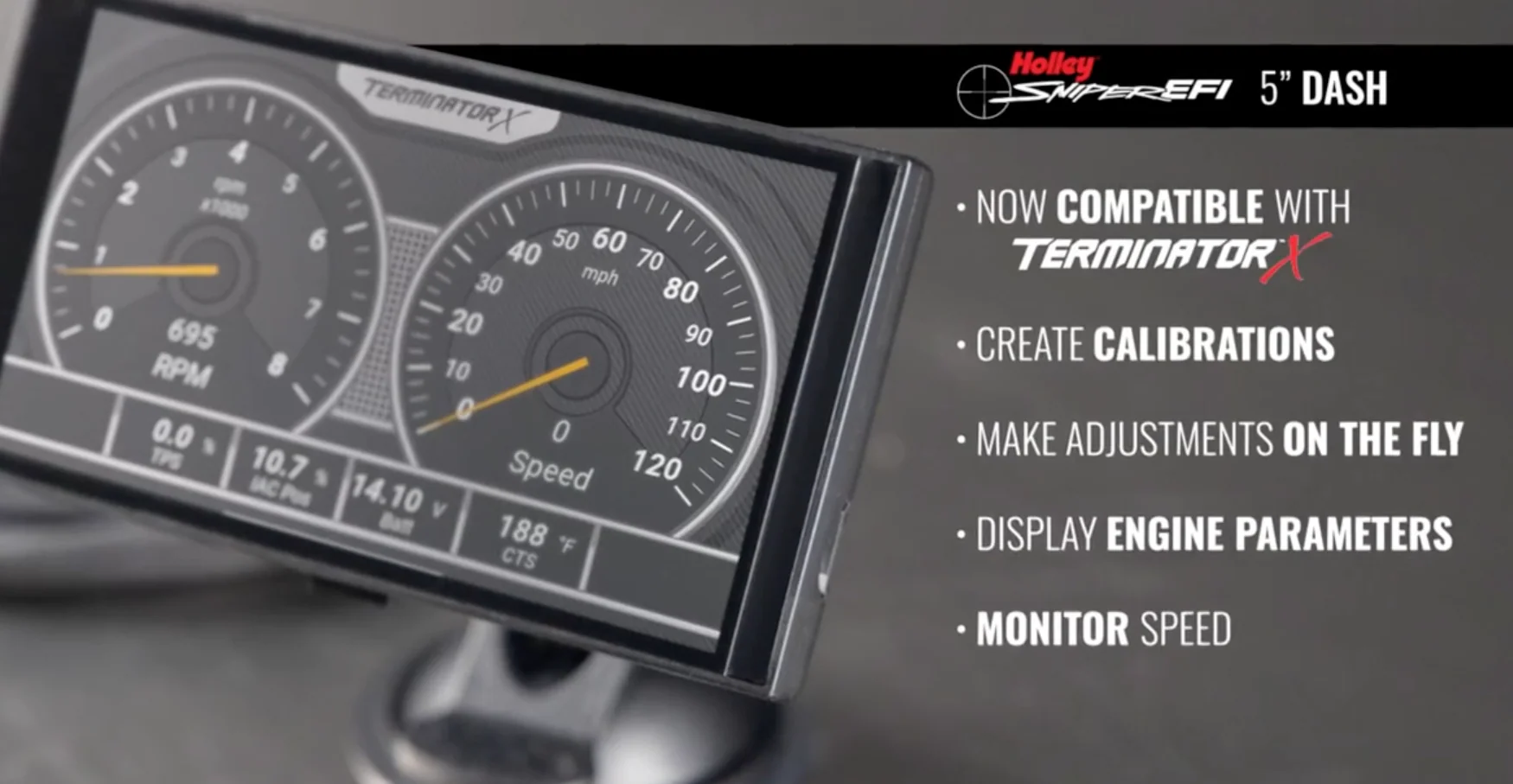 HOLLEY EFI 5-INCH DIGITAL DASH - Image 11