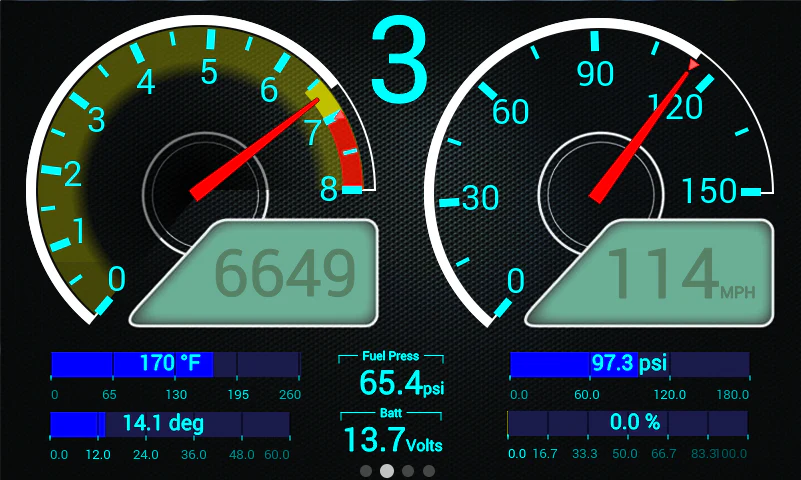 HOLLEY EFI DIGITAL DASH - Image 5